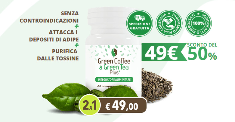 Green Coffe & Green Tea Plus: quanto cosa e dove acquistarlo