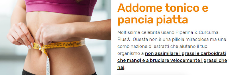 Piperina e Curcuma come funziona