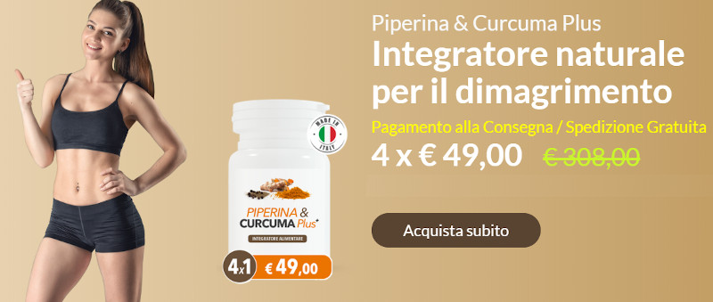 Piperina e Curcuma Plus prezzo