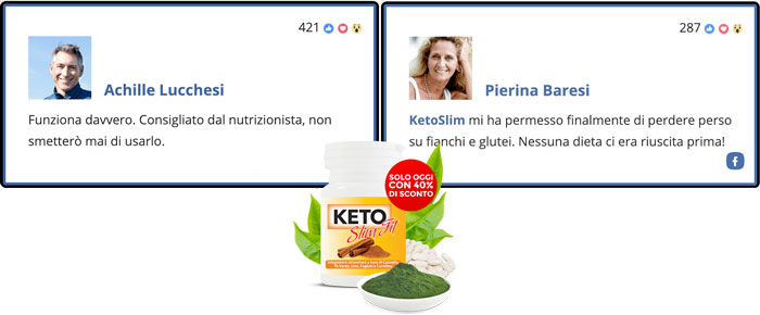 Opinioni e recensioni su Keto Slim Fit