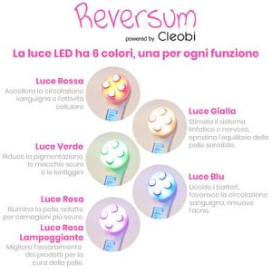 Reversum, luci al led colori