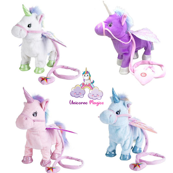 Unicorno Magico in 4 colori