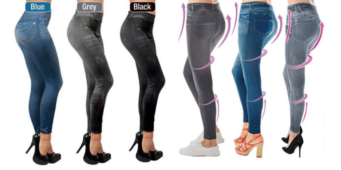 Slim Jeggins, pantaloni snellenti e modellanti