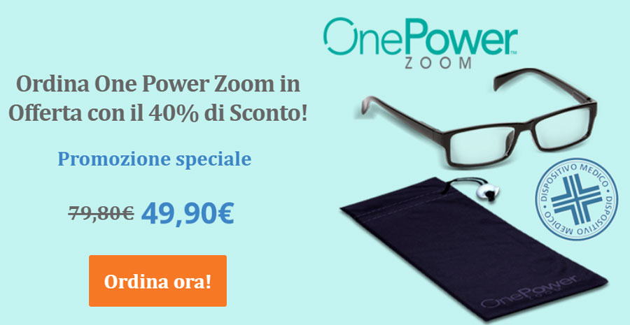 Prezzo occhiali One Power Zoom